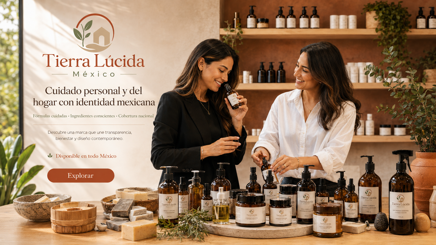 commercial presentation of personal care and home care products in Mexico